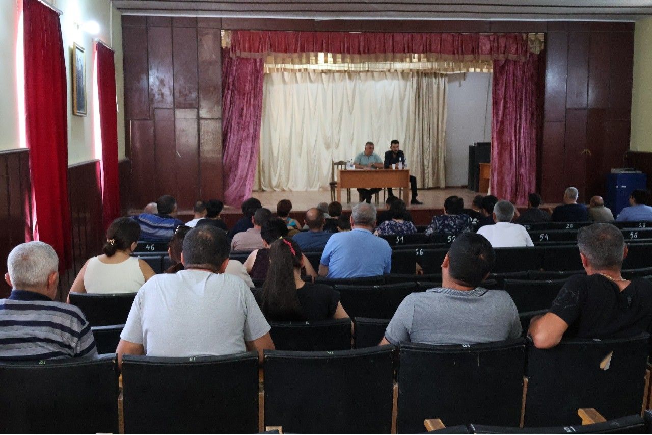 Արենի համայնքում ներկայացվել է ՀՀ կառավարության՝ Լեռնային Ղարաբաղից բռնի տեղահանված անձանց բնակապահովման ծրագիրը