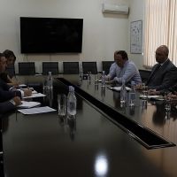 Ջրային կոմիտեում տեղի ունեցավ հանդիպում Եվրասիական զարգացման բանկի երևանյան գրասենյակի ներկայացուցիչ Արմեն Պողոսյանի գլխավորած պատվիրակության հետ