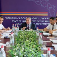 Քննարկվել է Լոռու մարզի սուբվենցիոն ծրագրերի իրականացման ընթացքը. աշխատանքային խորհրդակցություն մարզպետարանում