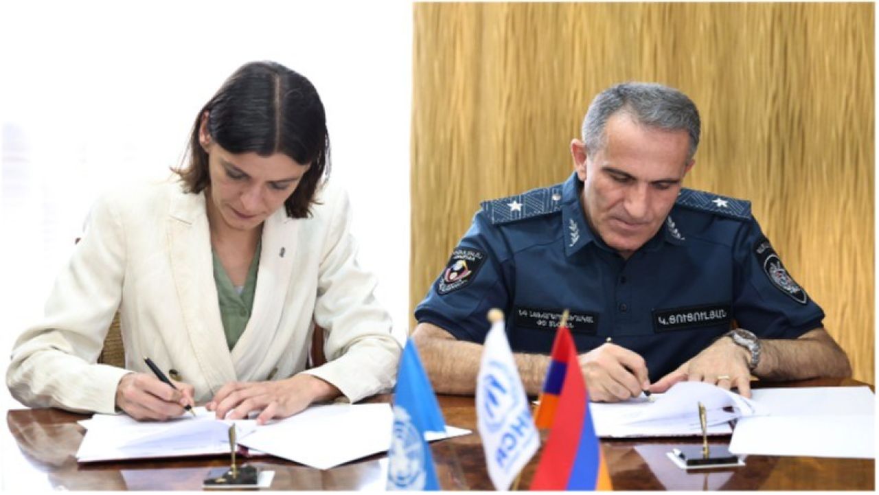 ՆԳՆ Փրկարար ծառայության և ՄԱԿ ՓԳՀ-ի միջև փոխըմբռնման հուշագիր է ստորագրվել