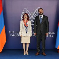 Գևորգ Պապոյանն ընդունել է Հայաստանում Սիրիայի դեսպան Նորա Արիսյանին