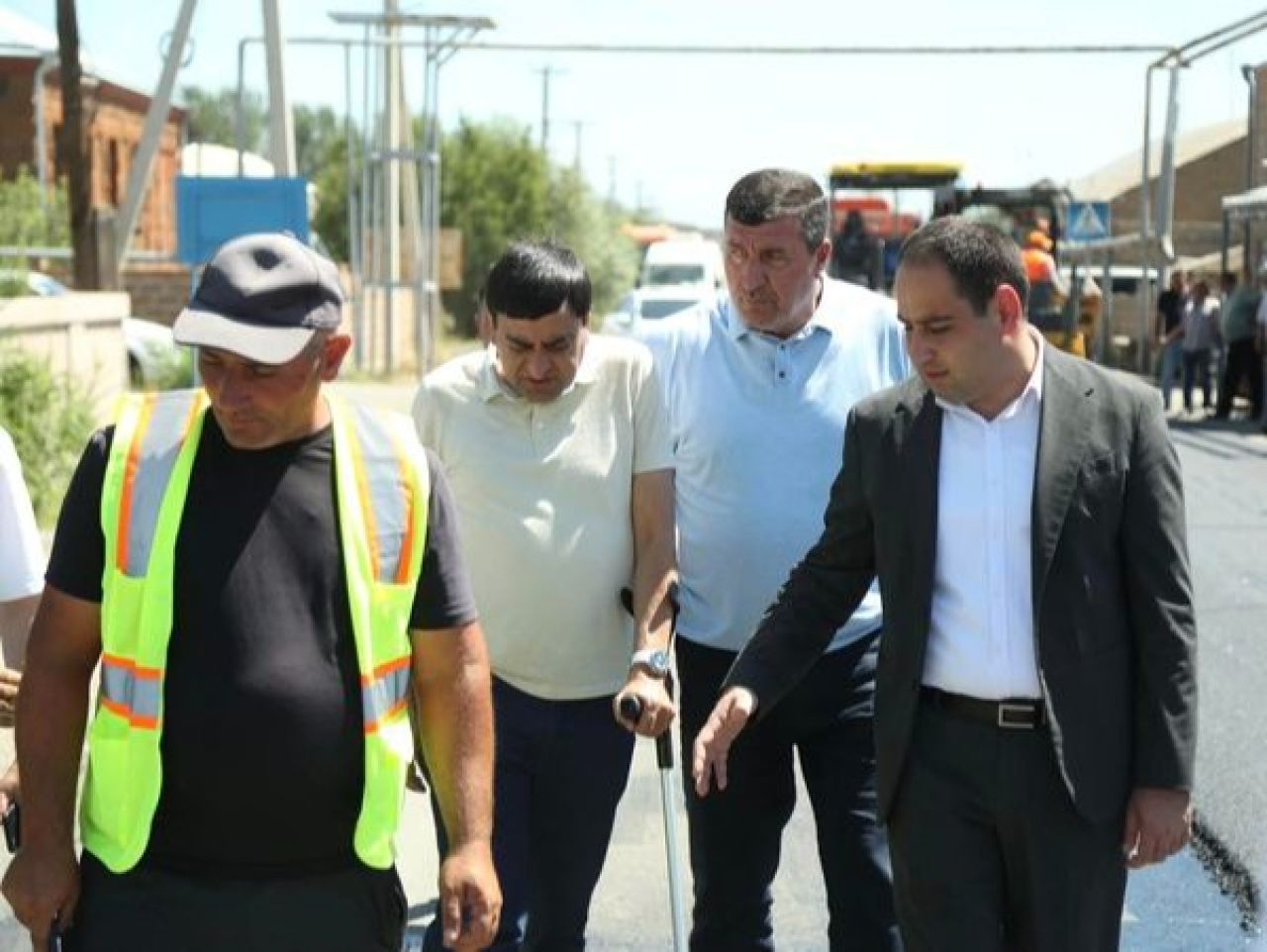 Դավիթ Խուդաթյանը դիտարկել է Արևիկ ավտոճանապարհի 3.6 կմ երկարությամբ ճանապարհահատվածի հիմնանորոգման աշխատանքները