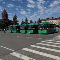 «Դաշինք՝ հանուն կայուն և կանաչ կառավարման» ԵՄ ֆինանսավորմամբ ծրագրի շրջանակում ձեռքբերված էլեկտրական ավտոբուսններն արդեն Գյումրիում են