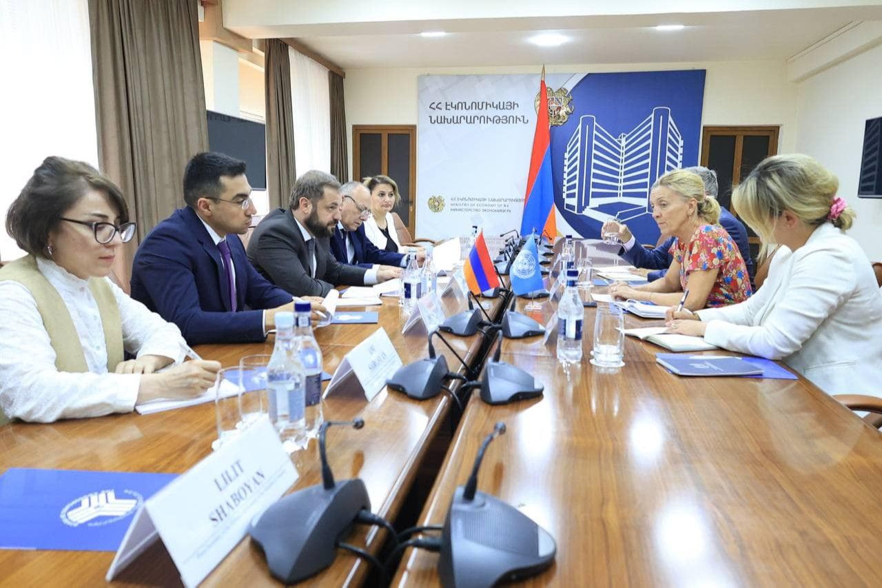Գևորգ Պապոյանն ընդունել է Հայաստանում ՄԱԿ-ի մշտական համակարգող Ֆղանսուազ Ժակոբին