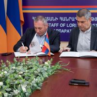 Ստորագրվել է հուշագիր Լոռու մարզպետի աշխատակազմի և «Միջազգային իրավունքի և ռազմավարական հետազոտությունների հայկական կենտրոն» հիմնադրամի միջև