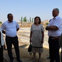 Մուշեղ Մուրադյանն աշխատակազմի պատասխանատուների հետ այսօր այցելել է Արթիկ համայնքի Հոռոմ գյուղ