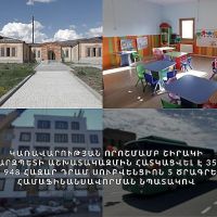 Կառավարության որոշմամբ Շիրակի մարզպետի աշխատակազմին հատկացվել է 356 մլն 948 հազար դրամ սուբվենցիոն 5 ծրագրերի համաֆինանսավորման նպատակով