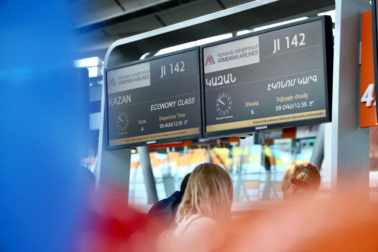 Armenian Airlines started operating flights on the route Yerevan-Kazan-Yerevan