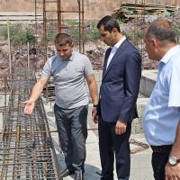 Գեղարքունիքի մարզպետը մշտադիտարկում է անցկացրել Գավառի գյուղատնտեսական քոլեջի նորակառույց շենքի շինհրապարակում