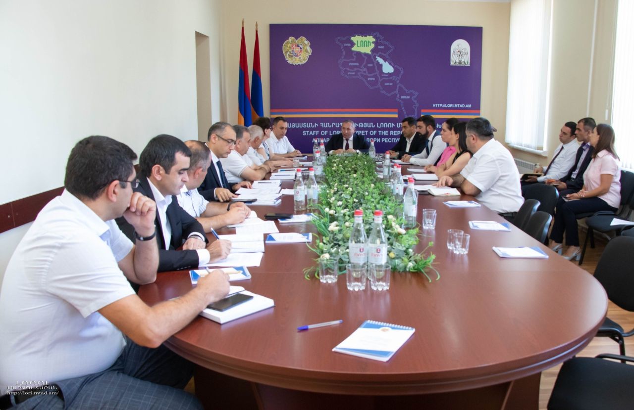 Քննարկվել են Լոռու մարում սուբվենցիոն և պետական միջոցներով իրականացվող ծրագրերի ընթացքին առնչվող հարցեր