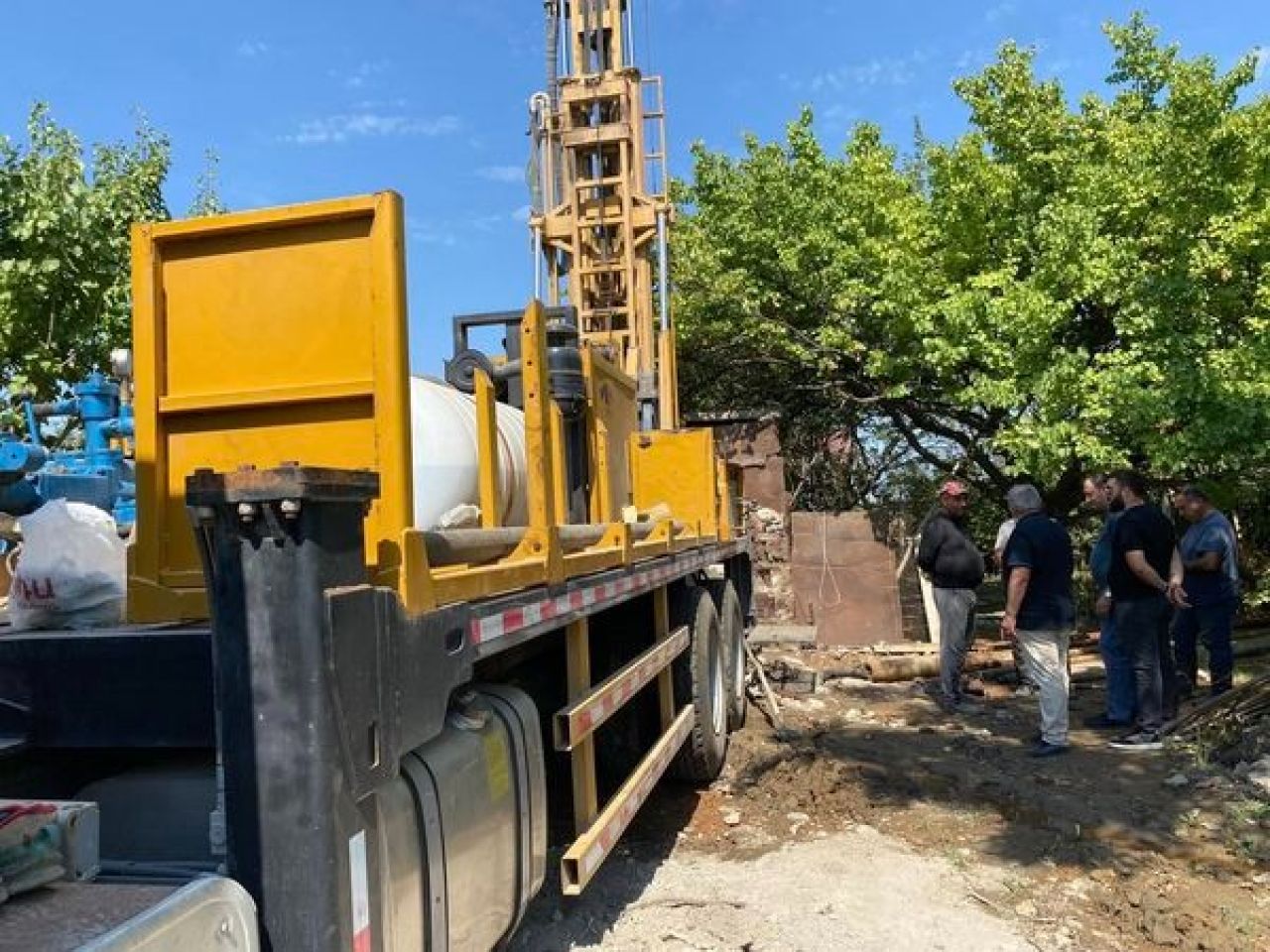 ՈԿՖ բանավանում շարունակվում են իրականացվել արտեզյան խորքային հորի վերականգնման և ոռոգման ջրագծերի անցկացման աշխատանքները