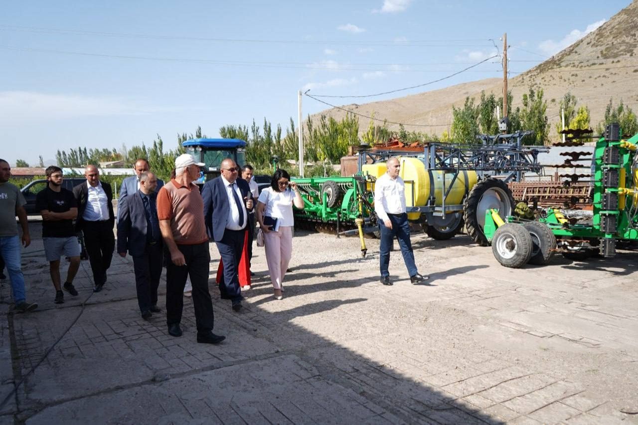 Էկոնոմիկայի նախարարի տեղակալն այցելել է «Գաբոյանի Մուշեղ» ՍՊԸ