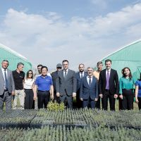 FAO–ի գլխավոր տնօրենն այցելել է «Հայանտառ» ՊՈԱԿ-ի «Հրազդանի անտառտնտեսություն» մասնաճյուղի տնկարանը