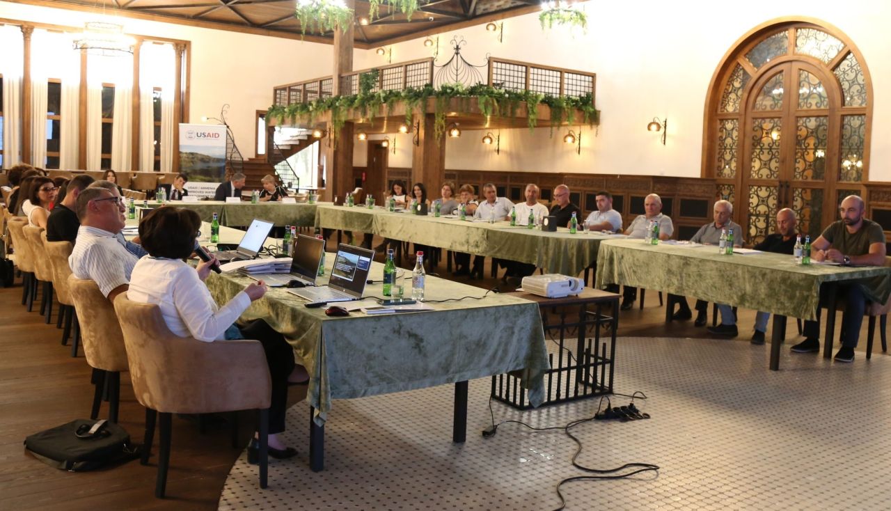 Տեղի է ունեցել Հայաստանի ջրային ռեսուրսների կառավարման ոլորտին նվիրված արտագնա աշխատաժողով