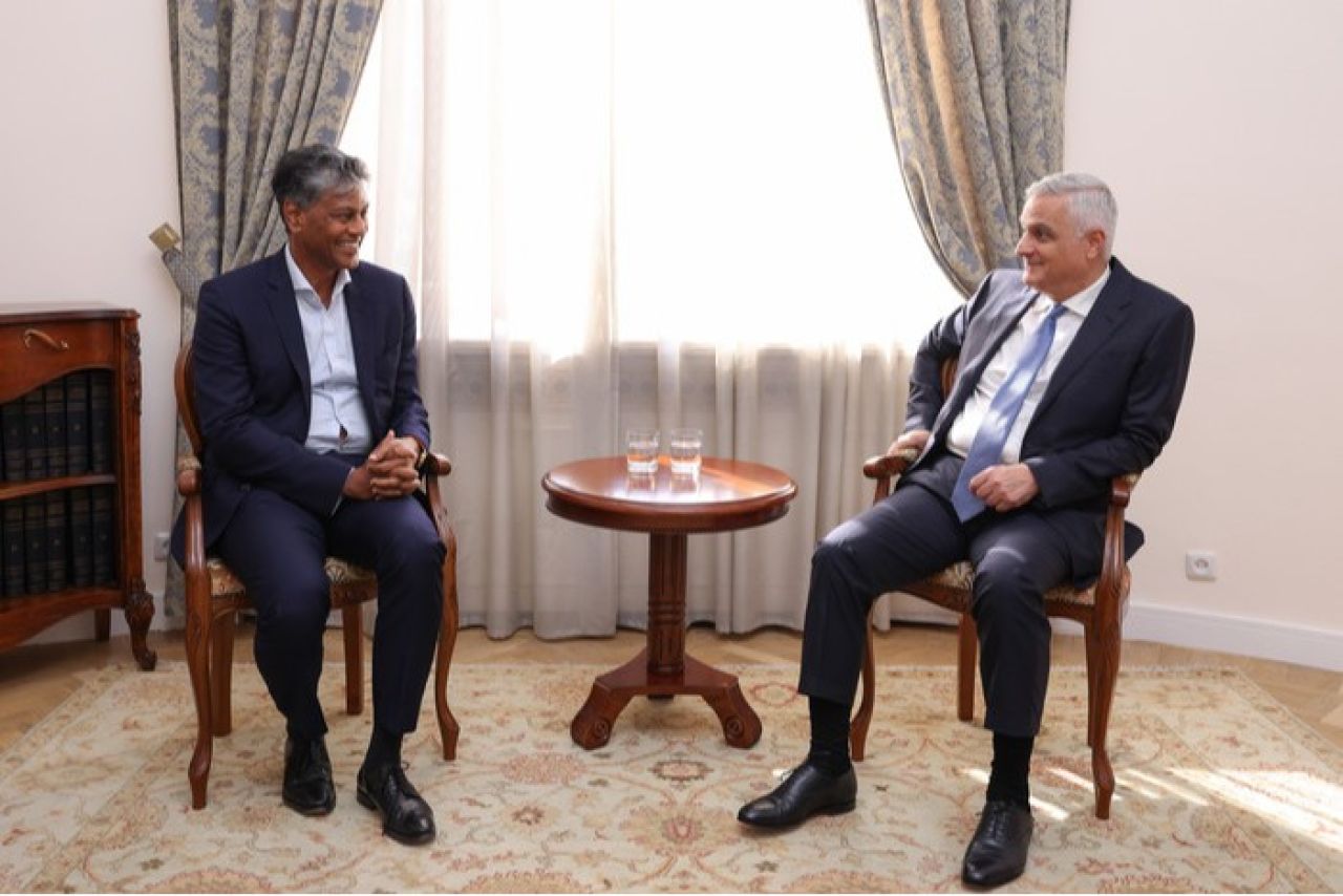 Փոխվարչապետ Մհեր Գրիգորյանն ընդունել է «Մարիոթ Ինթերնեյշնլ» ընկերության տարածաշրջանային նախագահին