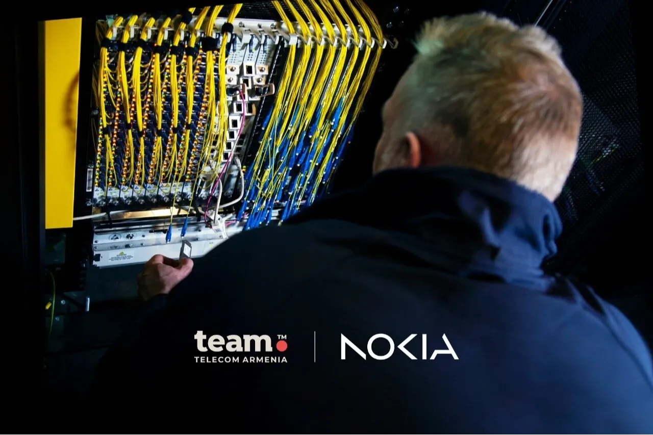 Nokia-ն և Team Telecom Armenia-ն 25G PON տեխնոլոգիայով ծառայությունները հասանելի են դարձնում ամբողջ Հայաստանում