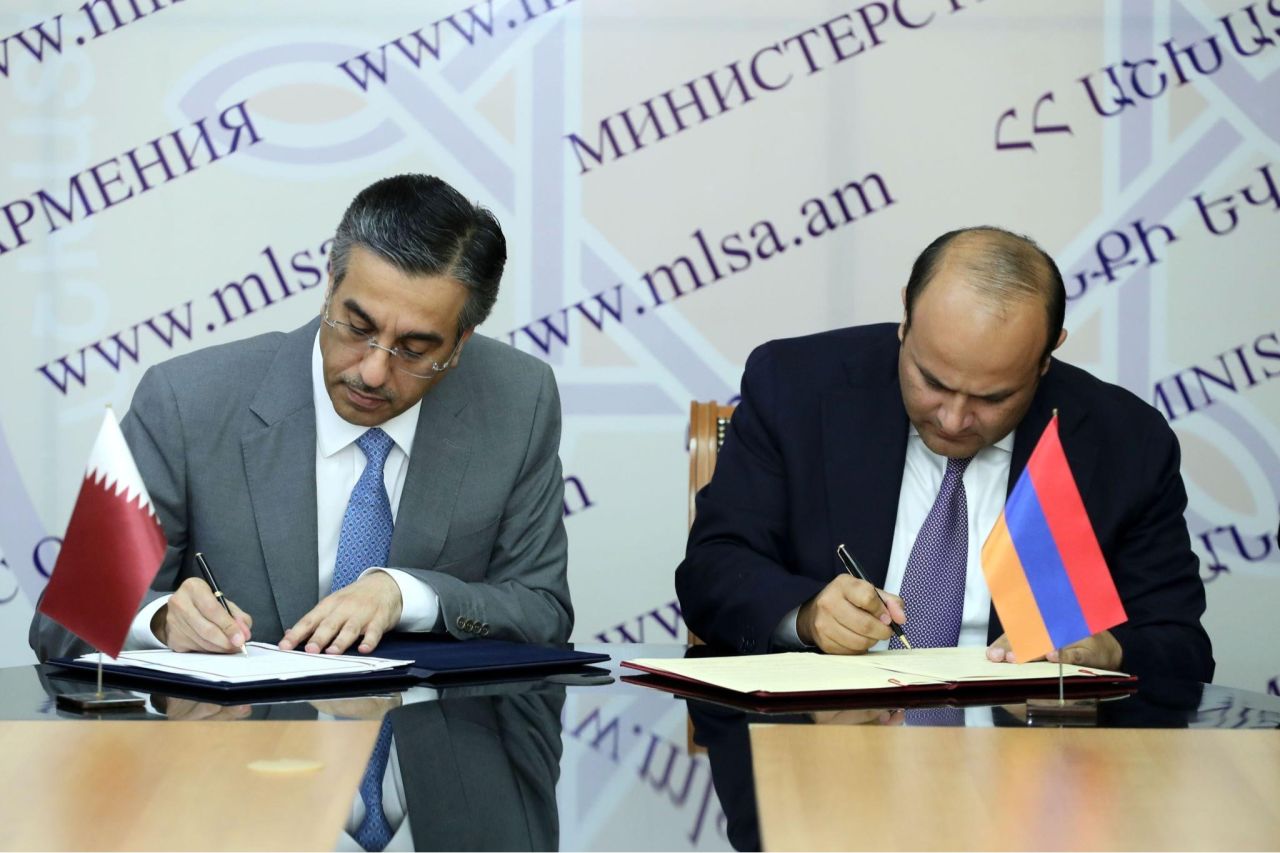 Ստորագրվել է Կատարի Պետության տարածքում ՀՀ քաղաքացիների աշխատանքային գործունեությունը կանոնակարգելու վերաբերյալ համաձայնագիր