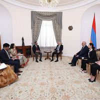 Փոխվարչապետ Մհեր Գրիգորյանն ընդունել է Հնդկաստանի արտաքին գործերի նախարարության պետնախարարին