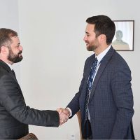 Գևորգ Պապոյանն ընդունել է Համաշխարհային տնտեսական ֆորումի Եվրոպայի և Եվրասիայի բաժնի ղեկավար Էնդրյու Կարուանա Գալիցիային