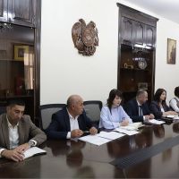 Շիրակի մարզպետարանում քննարկվել է մարզում իրականացվող ծրագրերի ընթացքը