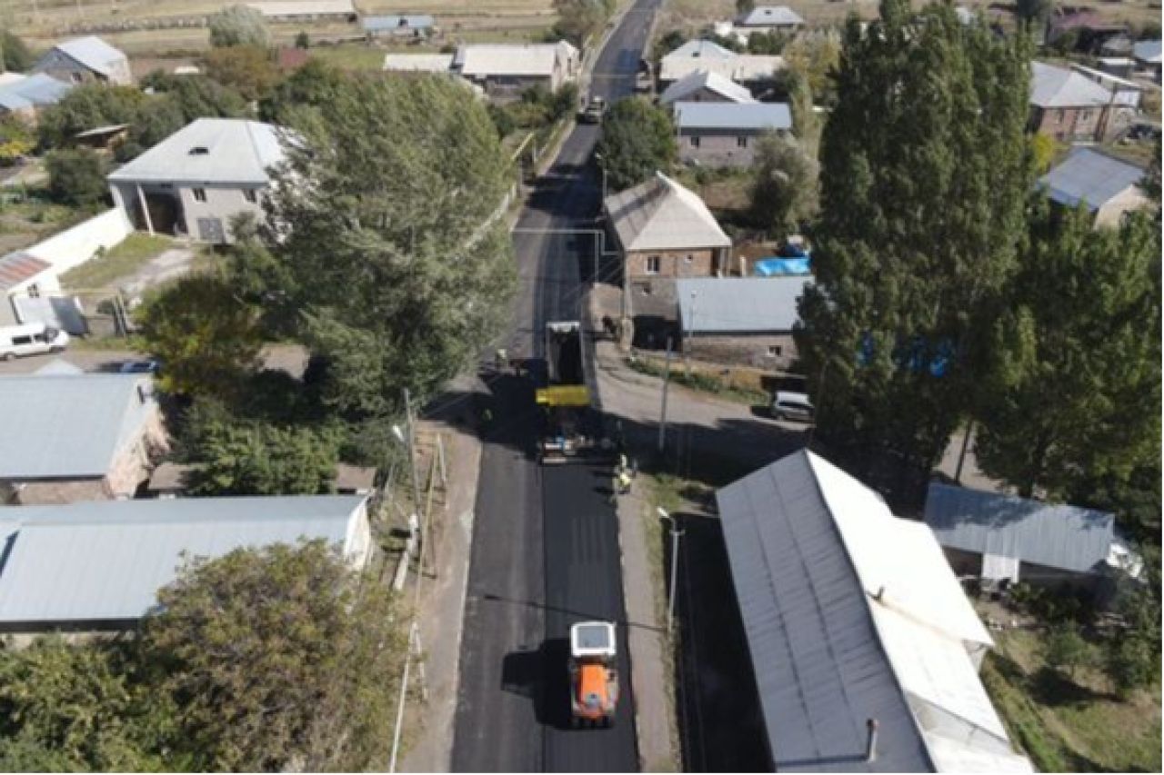 Ճանապարհաշինական աշխատանքներ են իրականացվում տարբեր մարզերում