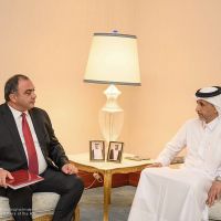 Minister of Internal Affairs and Minister of Interior of the State of Qatar discussed ways of developing cooperation