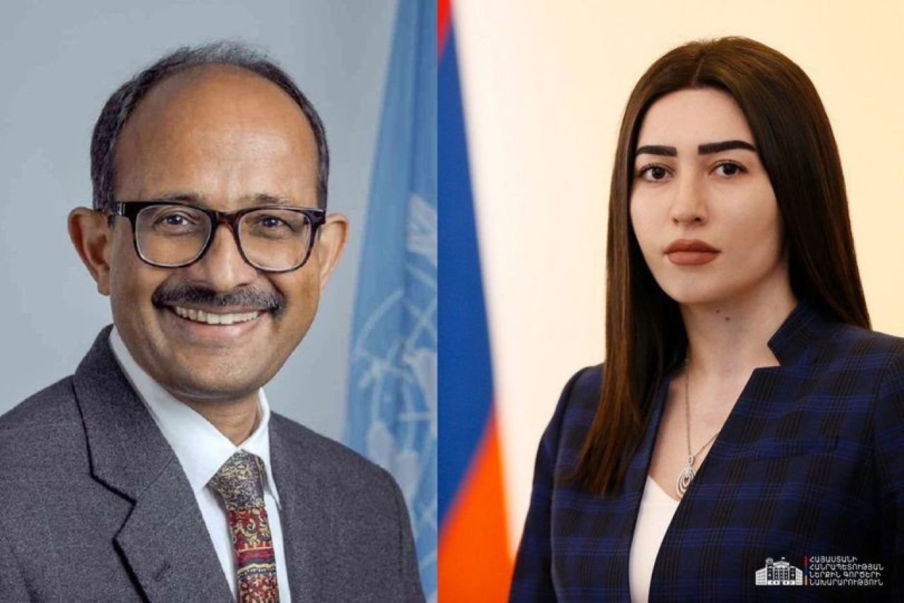 ՆԳ նախարարի տեղակալը հանդիպել է ՄԱԿ-ի գլխավոր քարտուղարի աղետների ռիսկի նվազեցման գծով հատուկ ներկայացուցչին