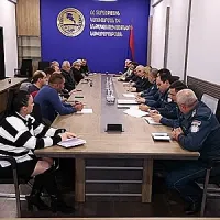 Քննարկվել են եղանակային վատ պայմաններում ճանապարհների սպասարկման և անվտանգության ապահովման հարցեր