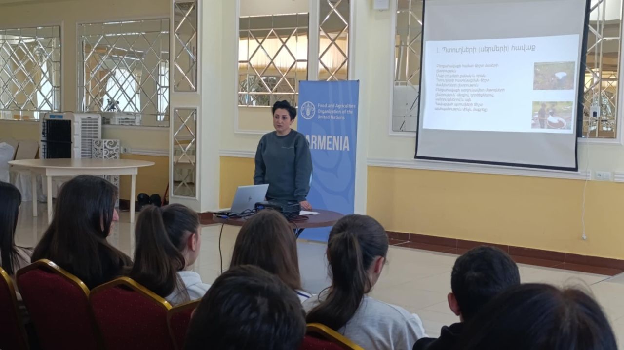 Տեսությունից մինչև պրակտիկա. Գորիսի ավագ դպրոցի երեխաները յուրացնում են անտառվերականգնման հմտությունները