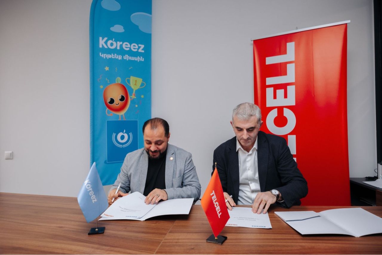 «ԹԵԼ-ՍԵԼ» ԲԲԸ-ի և «Կորիզ կրթական ծրագիր» ՓԲԸ-ի միջև ստորագրվեց փոխըմբռնման հուշագիր