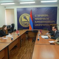 Նորվեգիայի դեսպանի հետ քննարկվել են էներգետիկ ոլորտին վերաբերող հարցեր
