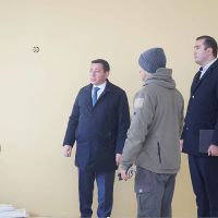 Քաղաքաշինության կոմիտեի նախագահ Եղիազար Վարդանյանն այցելել է Արեգնադեմի միջնակարգ դպրոցի շինհրապարակ