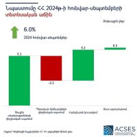 ACSES․ ՀՆԱ-ի իրական ծավալի հավելաճին ամենից շատ նպաստել են տնային տնտեսությունների վերջնական սպառումը