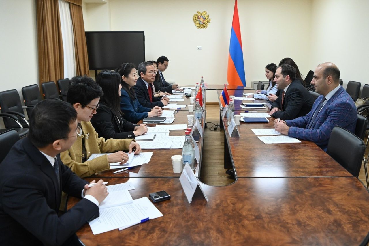 Քննարկվել են տեխնոլոգիաների ոլորտում Չինաստանի հետ համագործակցության նոր ուղղությունների հնարավորությունները