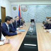 ԱՍՀ նախարարը ընդունել է «Ցե-Կվադրատ Ամպեգա Ասեթ Մենեջմենթ»-ի ներկայացուցիչներին