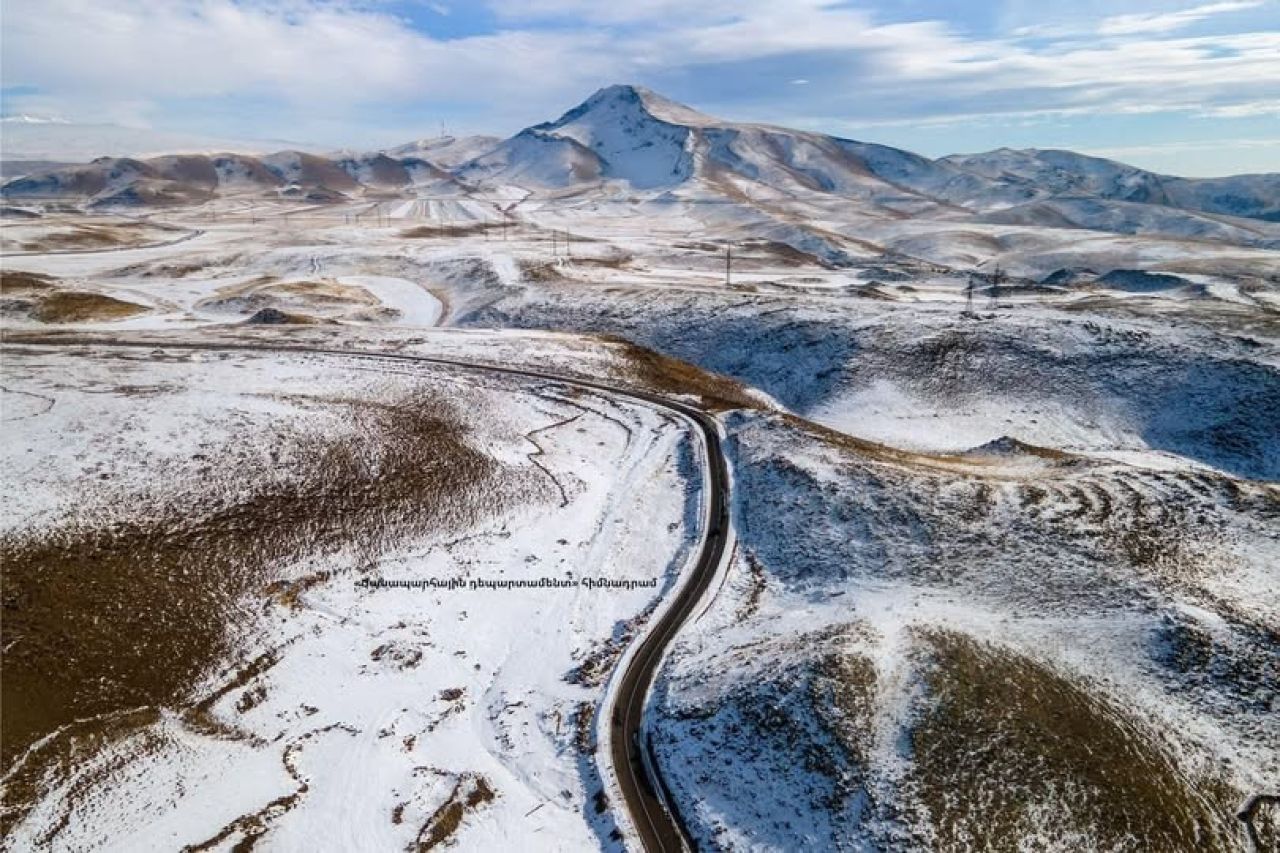 Ձյուն, մերկասառույց ու մառախուղ. Իրավիճակը ավտոճանապարհներին