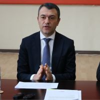 Աշխատանքային խորհրդակցությունը Կադաստրի կոմիտեյի ղեկավար՝ Սուրեն Թովմասյանի մոտ