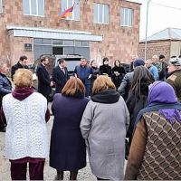 Հանդիպում բնակիչների հետ Տաշիր համայնքի Կաթնառատ, Բլագոդարնոյե և Միխայելովկա բնակավայրերում