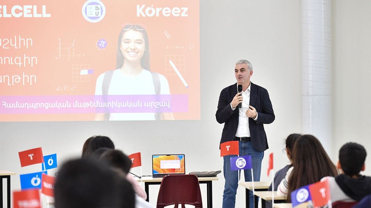 2025 Koreez-PhysMath mathematics campaign launches on an unprecedented scale with Telcell’s sponsorship