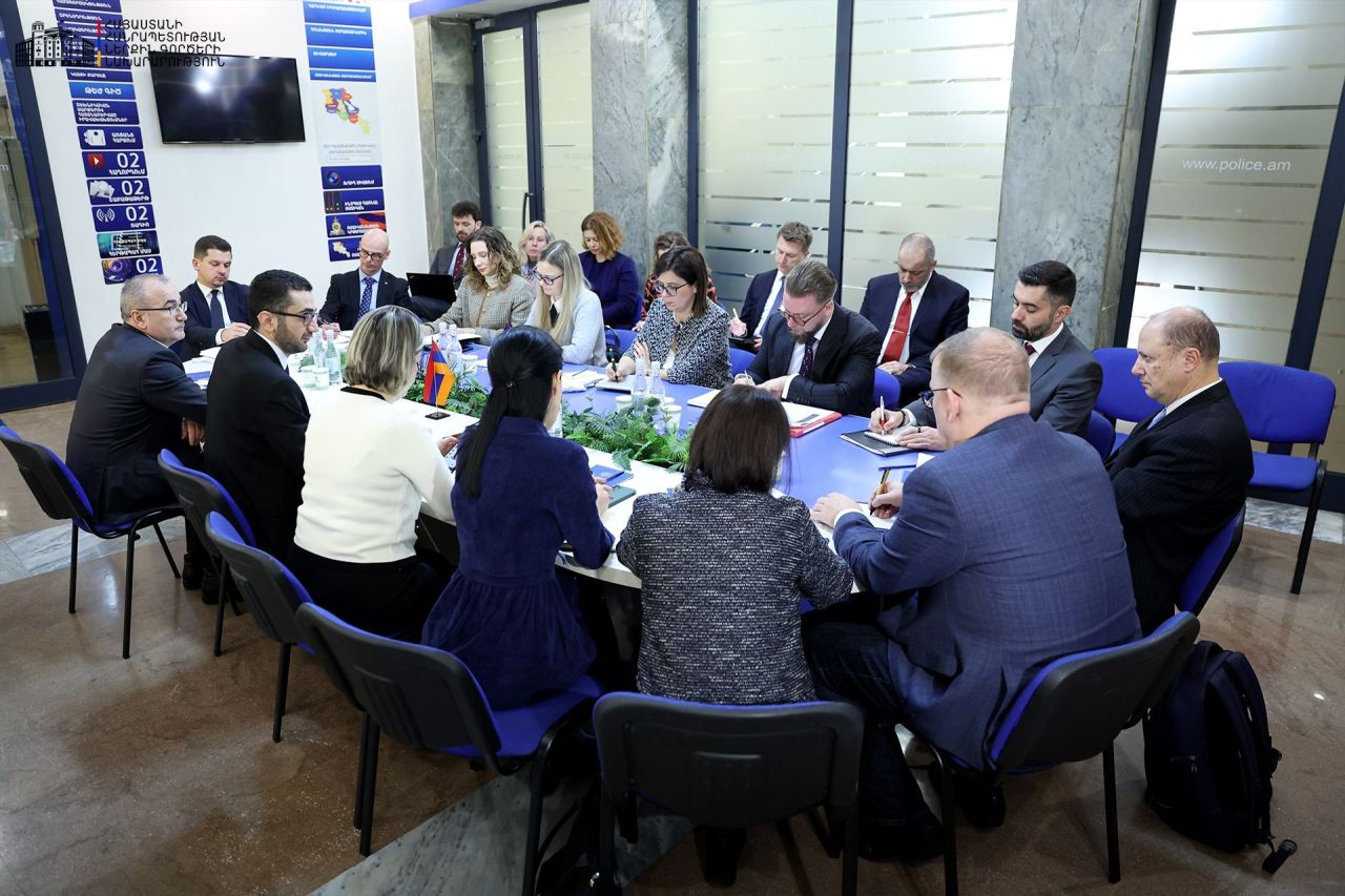 ՆԳ նախարարի տեղակալն ընդունել է ԵՄ փորձագիտական առաջին առաքելությանը