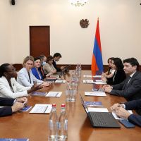 Ֆինանսների նախարարն ընդունել է Համաշխարհային բանկի տարածաշրջանային տնօրենին