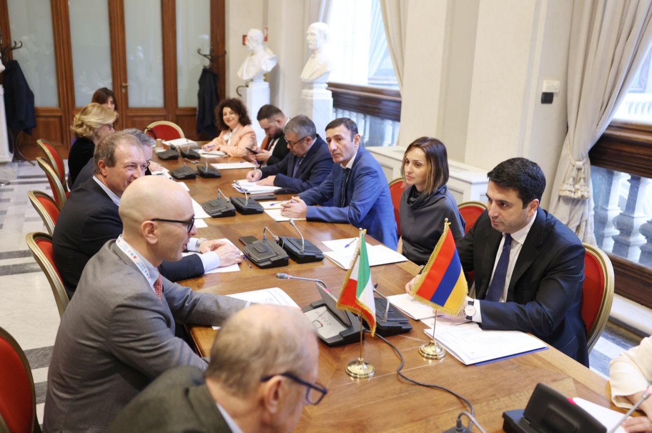 Ալեն Սիմոնյանը հույս է հայտնել, որ թիրախային աշխատանքի արդյունքում հայ-իտալական հարաբերությունները կհասնեն զարգացման նոր մակարդակի