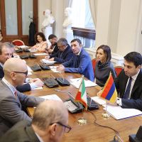 Ալեն Սիմոնյանը հույս է հայտնել, որ թիրախային աշխատանքի արդյունքում հայ-իտալական հարաբերությունները կհասնեն զարգացման նոր մակարդակի