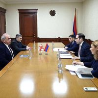 ՊԵԿ նախագահ Էդուարդ Հակոբյանը հյուրընկալել է Հայաստանում Վրաստանի արտակարգ եւ լիազոր դեսպան Գիորգի Շարվաշիձեին