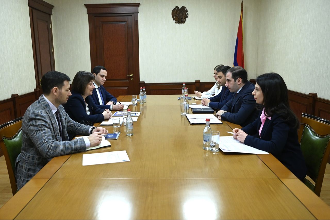 ՊԵԿ նախագահ Էդուարդ Հակոբյանը հյուրընկալել է Հայաստանում ՄԱԶԾ մշտական ներկայացուցիչ Նաթիա Նացվլիշվիլիին