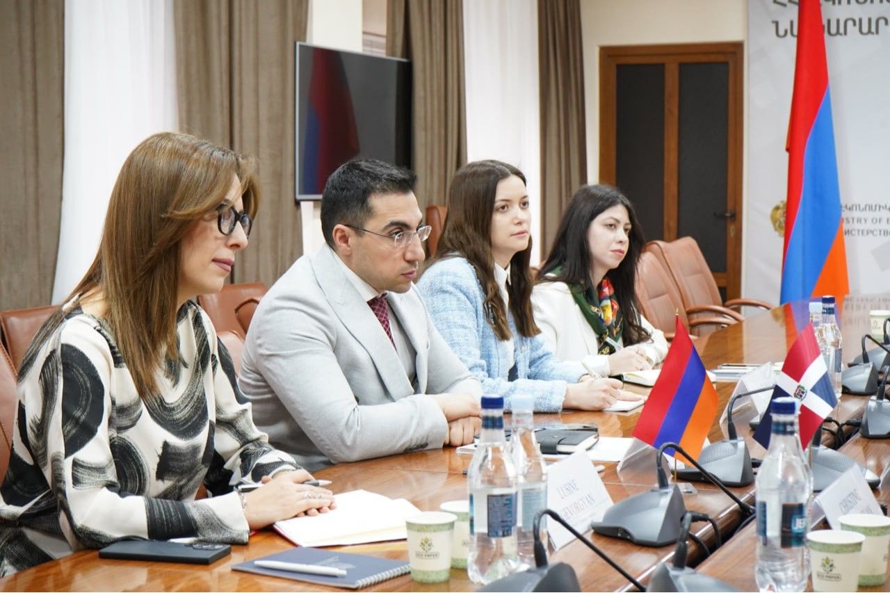 ՀՀ էկոնոմիկայի նախարարի տեղակալ Նարեկ Հովակիմյանն ընդունել է ՀՀ-ում Դոմինիկանայի Հանրապետության նորանշանակ արտակարգ և լիազոր դեսպան