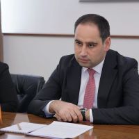 ՀՀ ՏԿԵ նախարար Դ․ Խուդաթյանն այսօր ընդունել է ՀՀ-ում Բելգիայի Թագավորության արտակարգ և լիազոր դեսպան Էրիկ դե Մույնքին