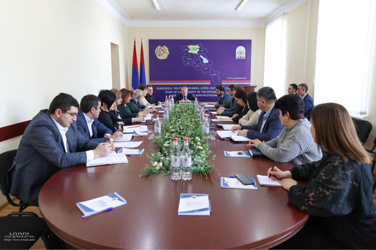 Լոռու մարզպետի մոտ քննարկվել են ընթացող նախագծերն ու նախանշվել անելիքները