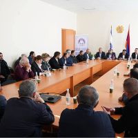 Գ․ Պապոյանը  Գորիսում հանդիպել է համայնքի մի շարք գործարարների և տնտեսվարողների հետ