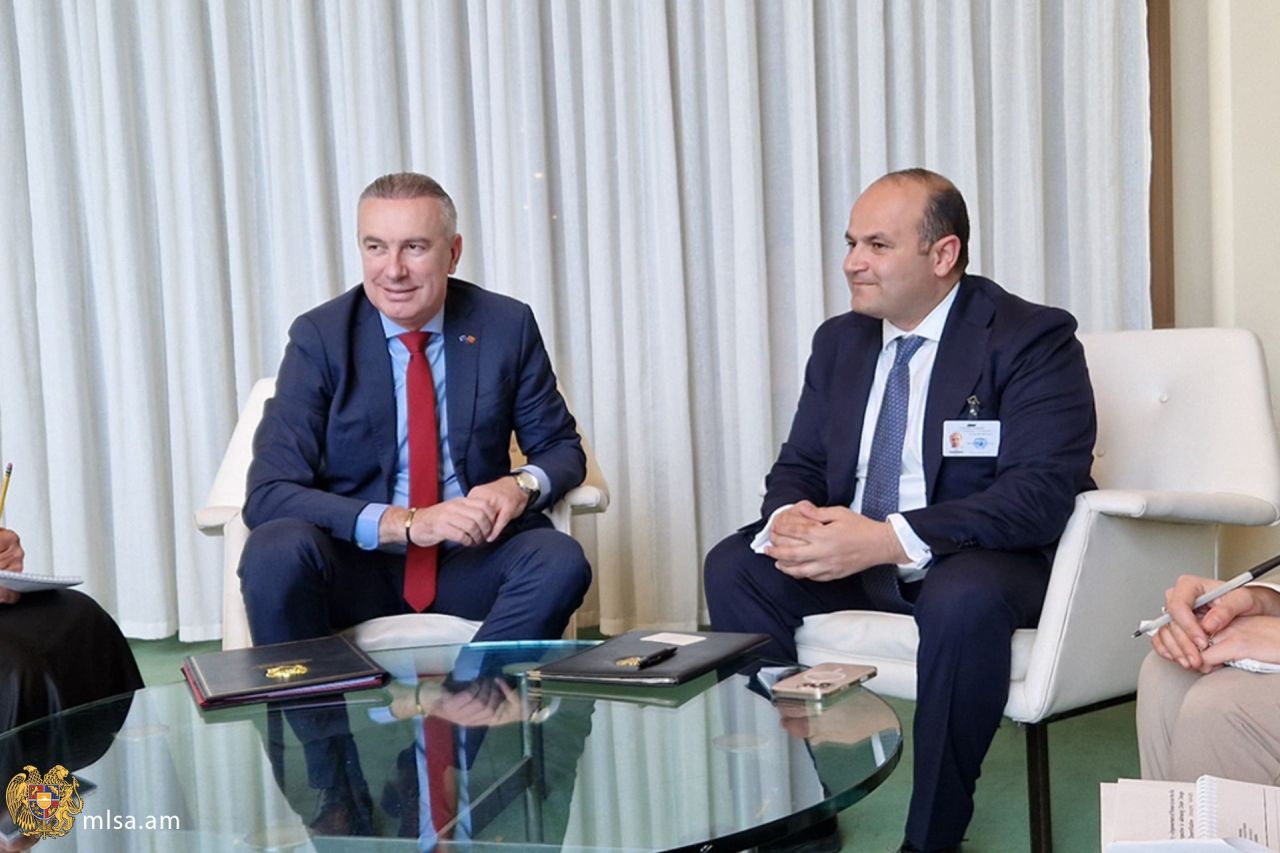 Նարեկ Մկրտչյանը Չեռնոգորիայի գործընկերոջ հետ քննարկել է երկու երկրների սոցիալական պաշտպանությանն առնչվող հարցեր